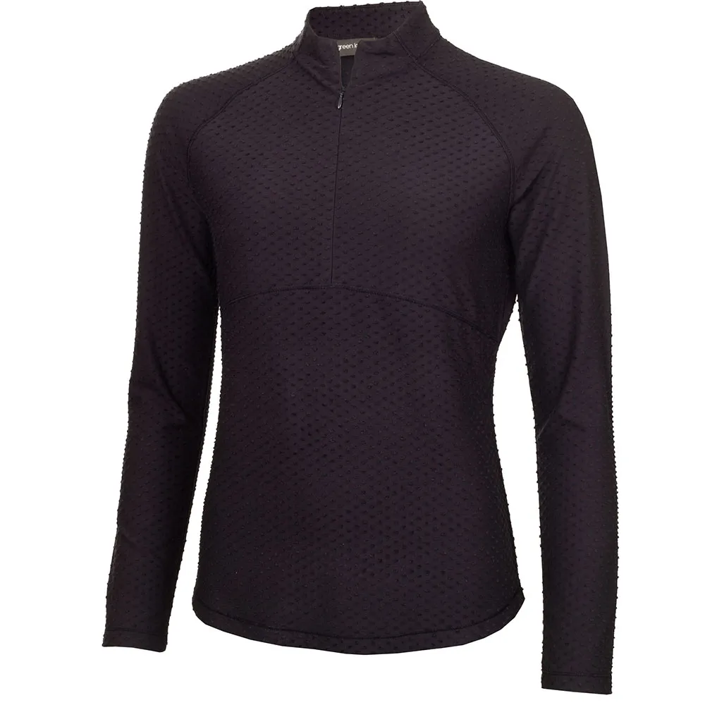 

Толстовка Green Lamb Meredith half zip, черный