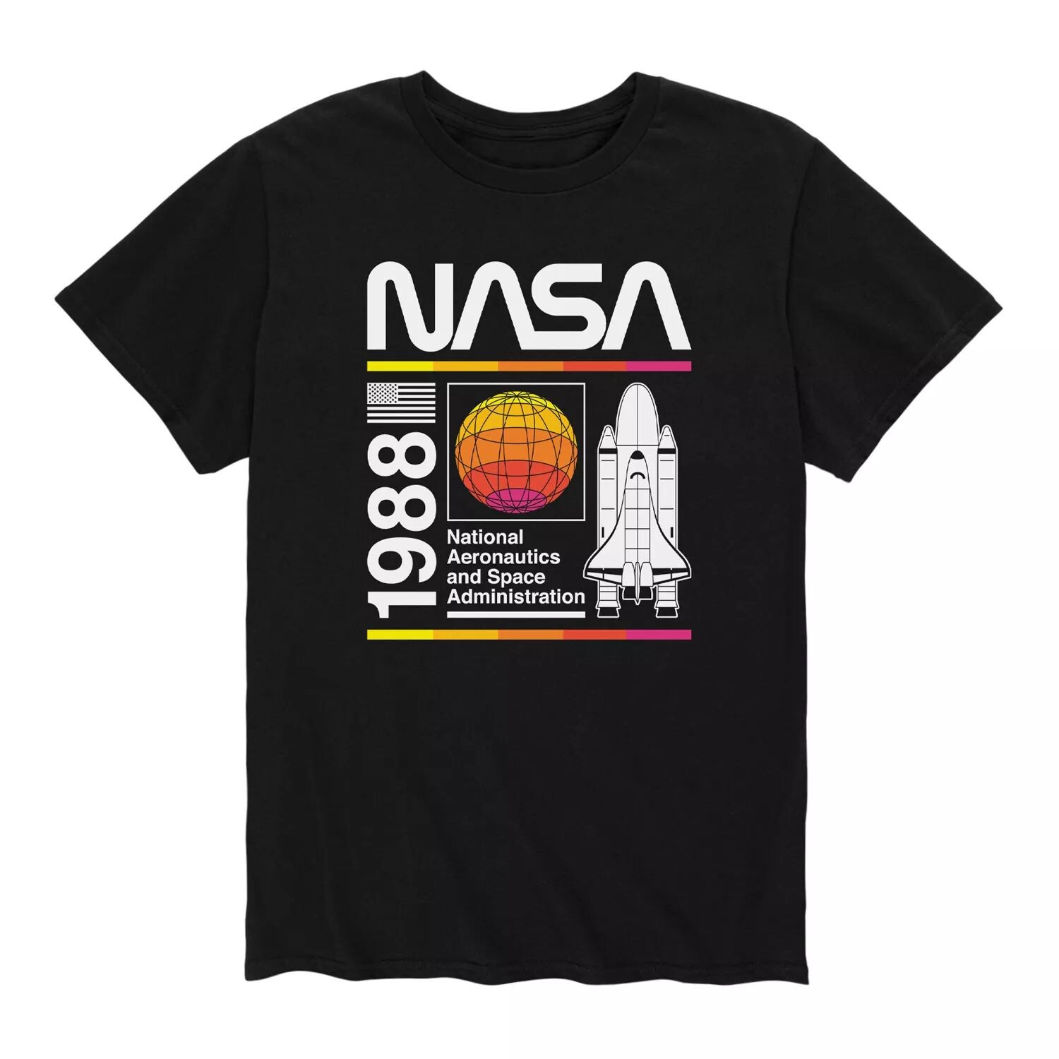 

Футболка Big & Tall NASA 1988 года в стиле ретро Licensed Character