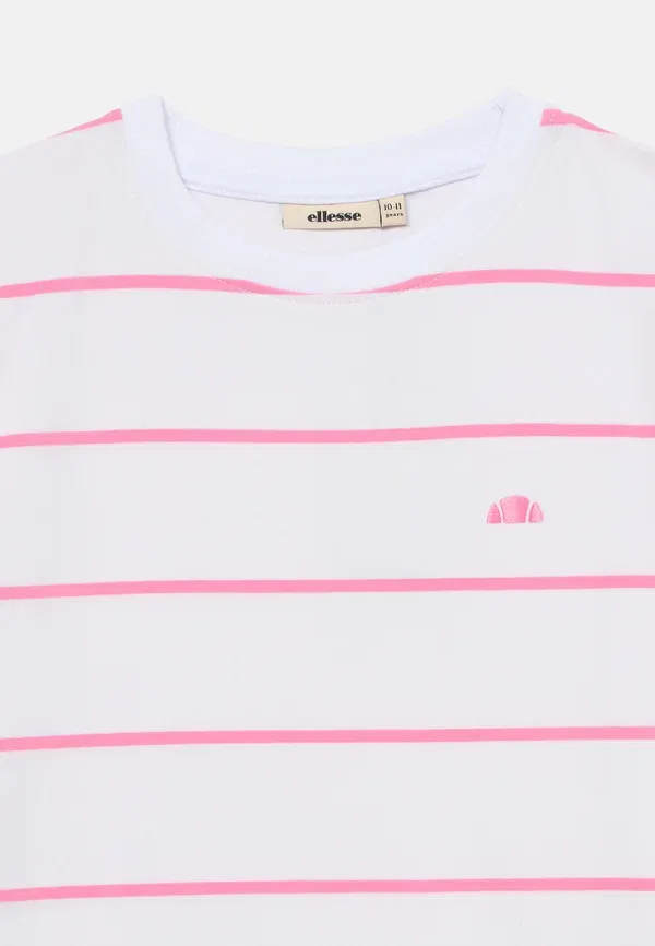 Футболка Ellesse Talamone print t-shirt, белый/розовый — фото 3