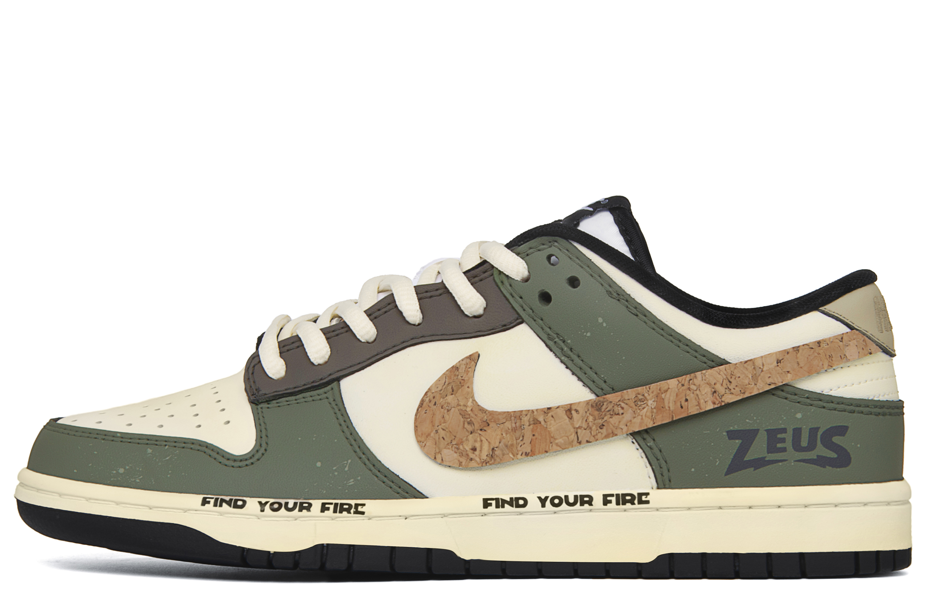 

Nike Кроссовки для скейтбординга Dunk Anti Slip, износостойкие, низкие, мужские, зеленые