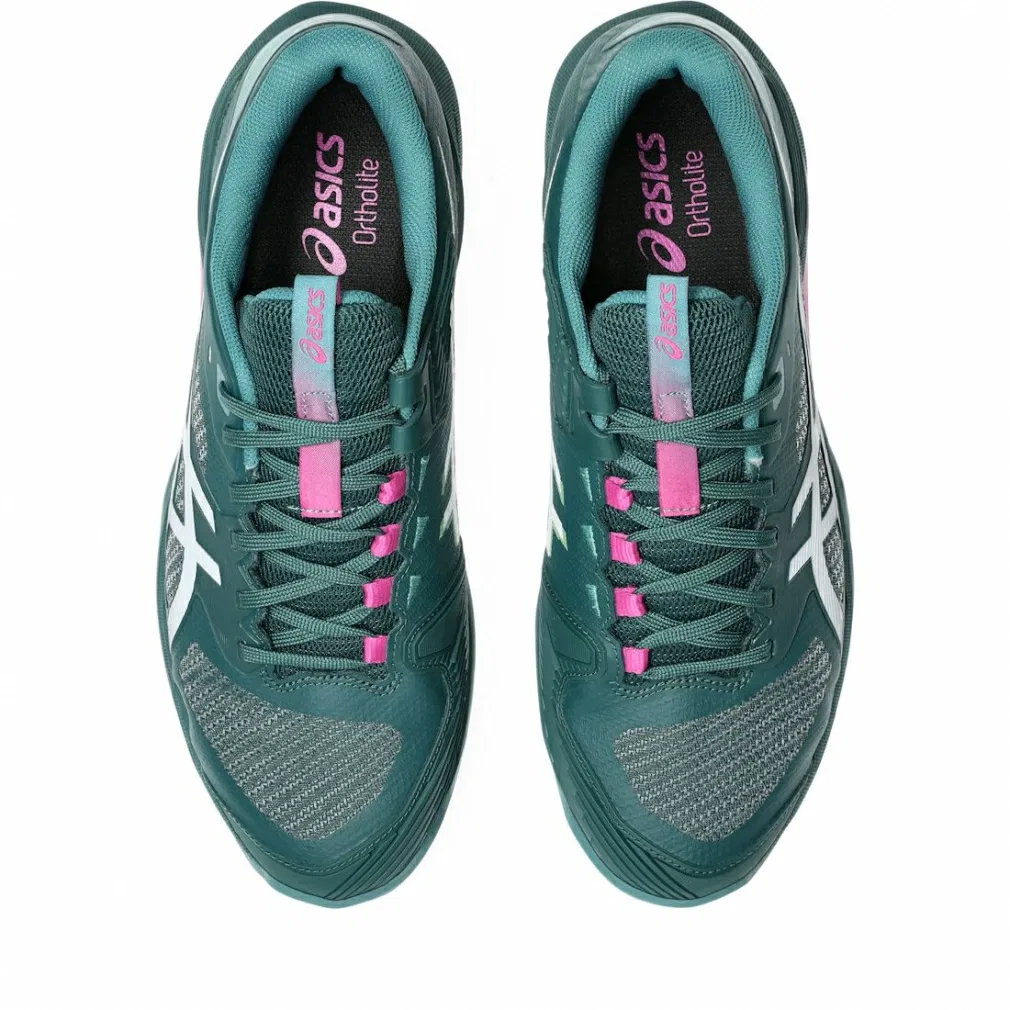 Мужские теннисные кроссовки «SOLUTION SPEED FF 4» от ASICS, Green X White — фото 4