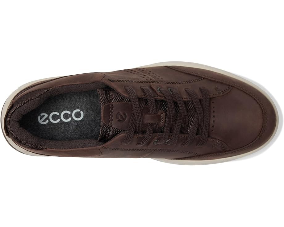 Оксфорды ECCO Byway Waterproof Lace Oxford, цвет Coffee Nubuck — фото 2
