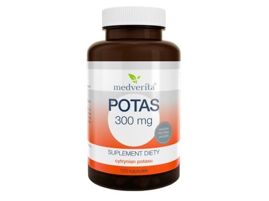 

Medverita, БАД, Калий 300 мг, 120 капсул