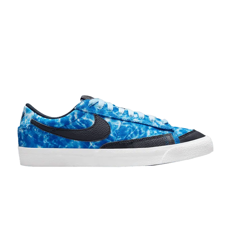 Кроссовки Nike Wmns Blazer Low '77 'Acid Wash', синий