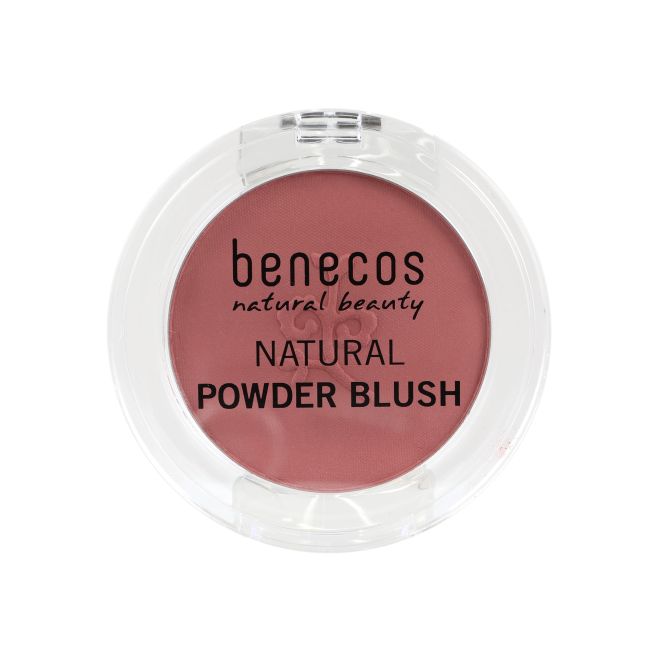 

Натуральные пудровые румяна Benecos, цвет mallow rose, 5,5 гр