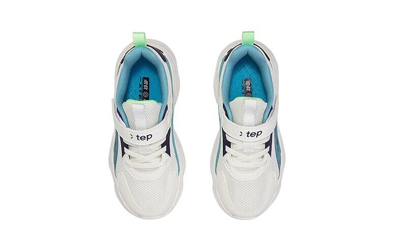 Кроссовки XTEP Kids Lifestyle Shoes PS Low-top White/Blue, белый/синий — фото 3