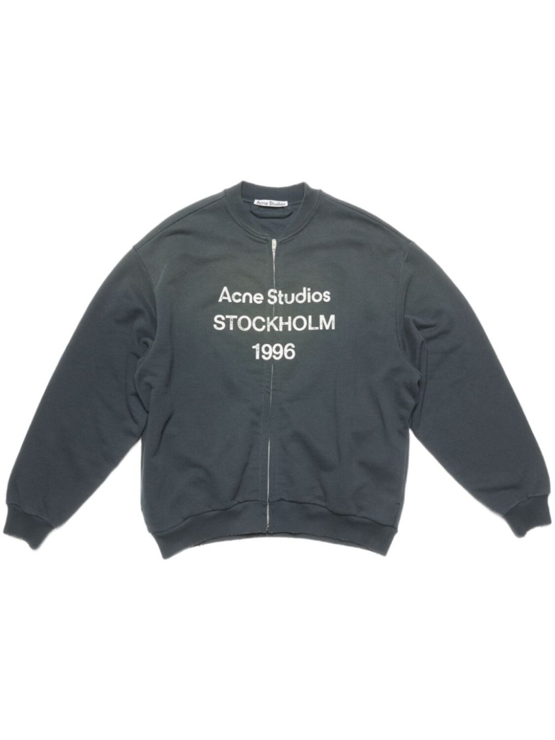 

Толстовка на молнии Acne Studios, серый