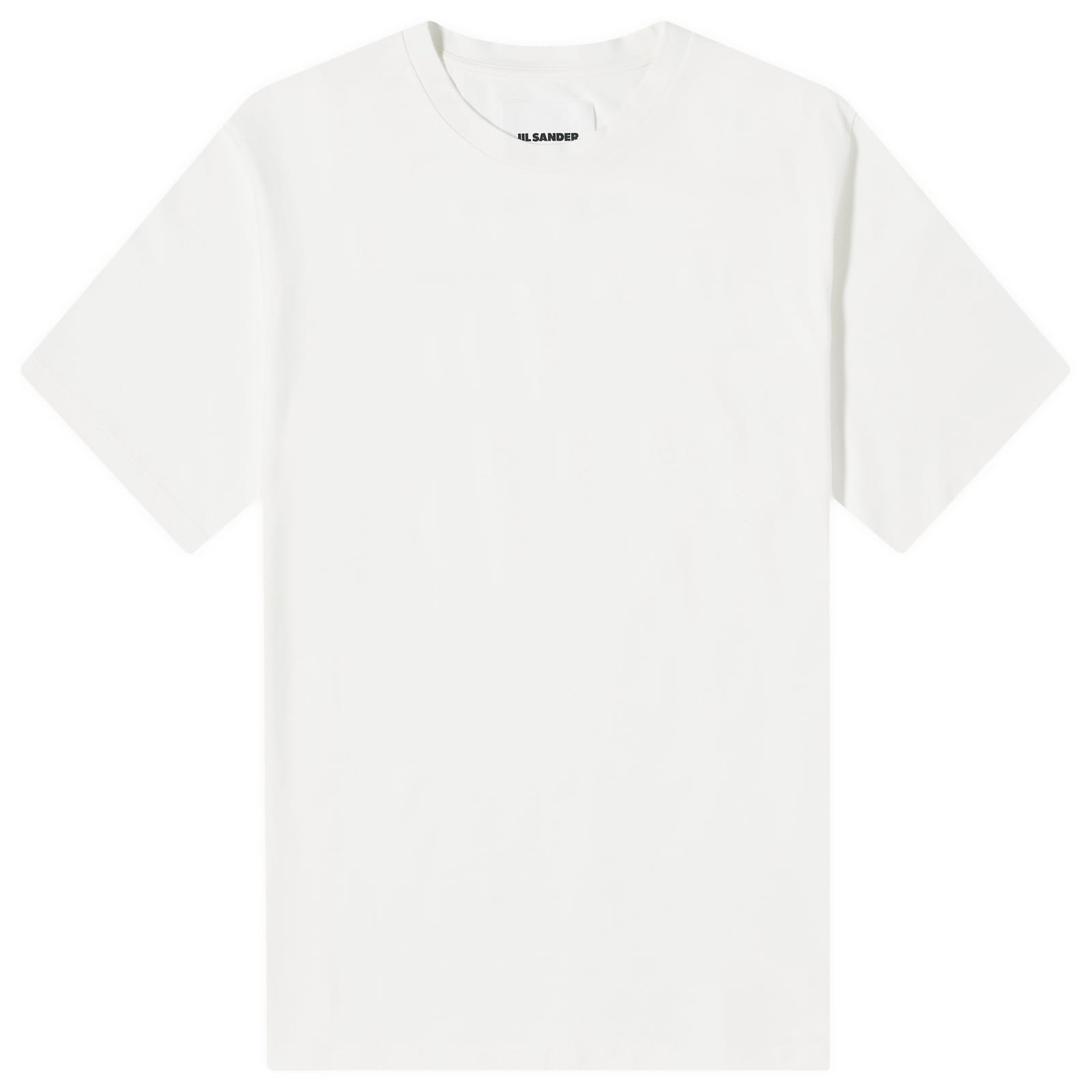 

Футболка Jil Sander Back Logo T-Shirt, цвет Coconut