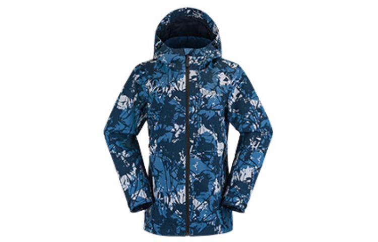 

JACK WOLFSKIN Женская ветровка для походов на открытом воздухе, Navy Blue/7523