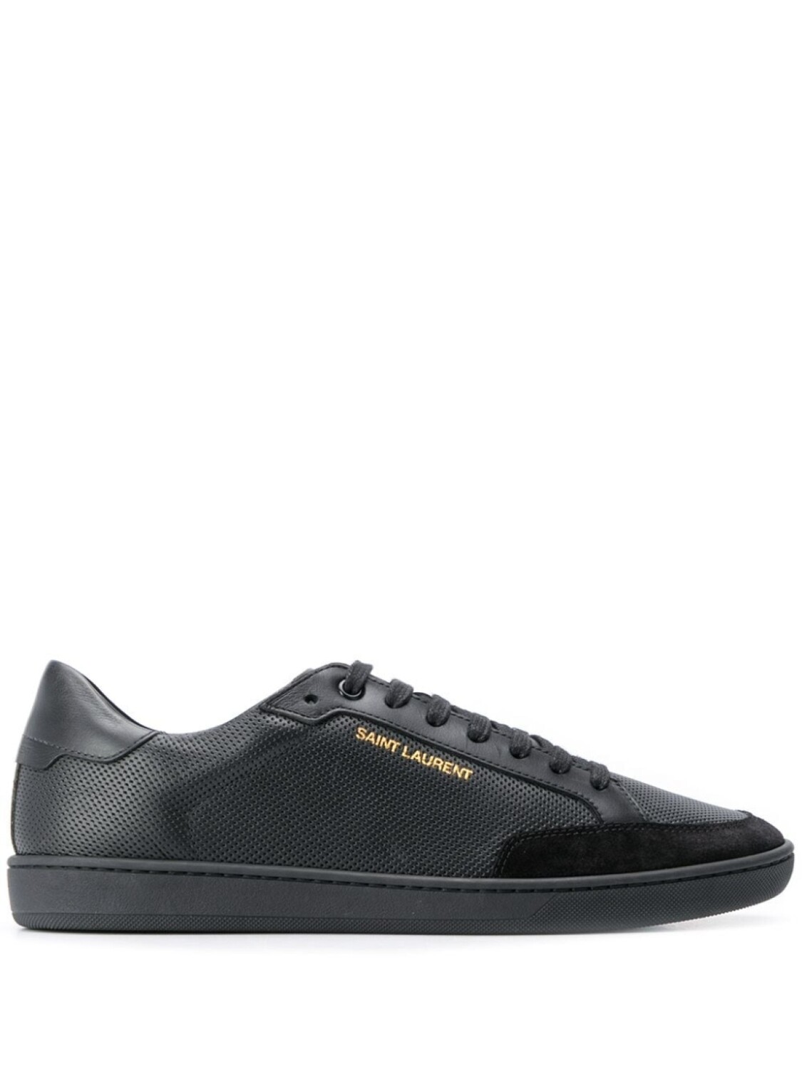 

Кеды SL/10 на шнуровке Saint Laurent, черный