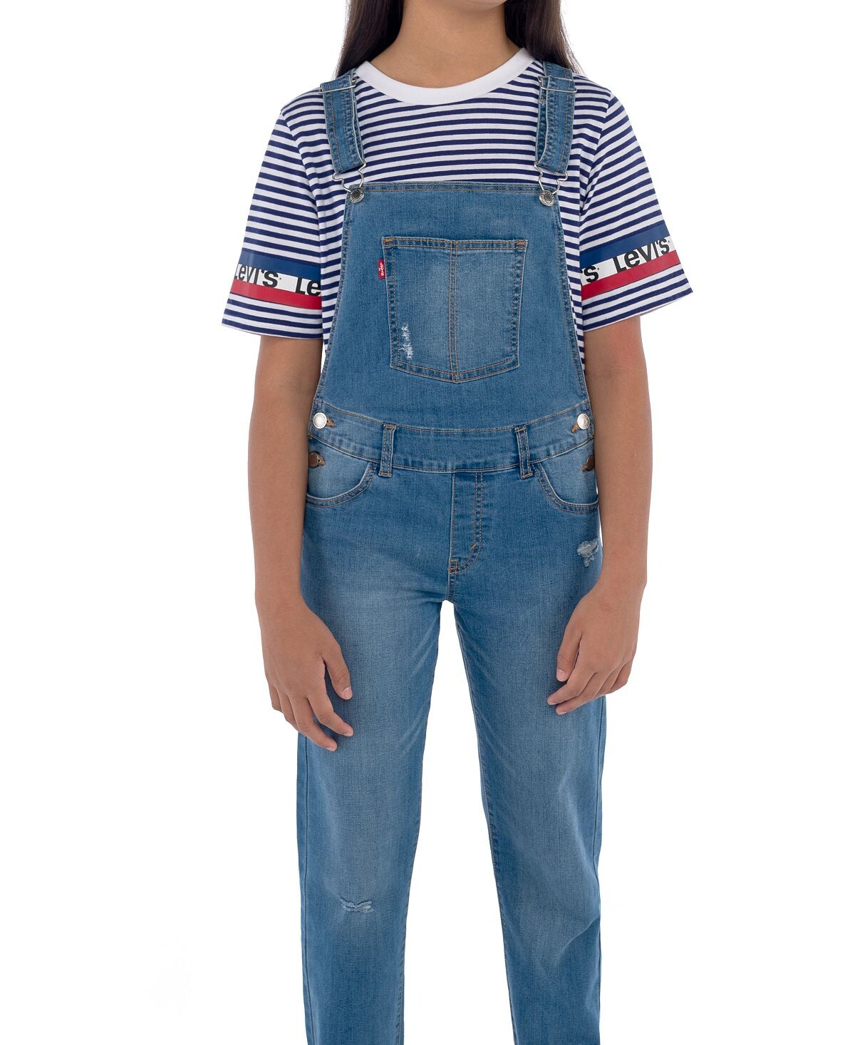 

Джинсовый комбинезон для больших девочек-подружек Levi's