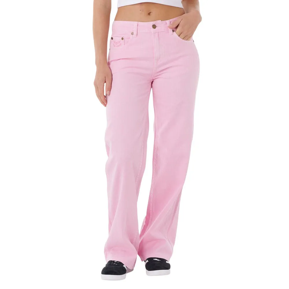 

Джинсы Rip Curl Aggie Relaxed, розовый