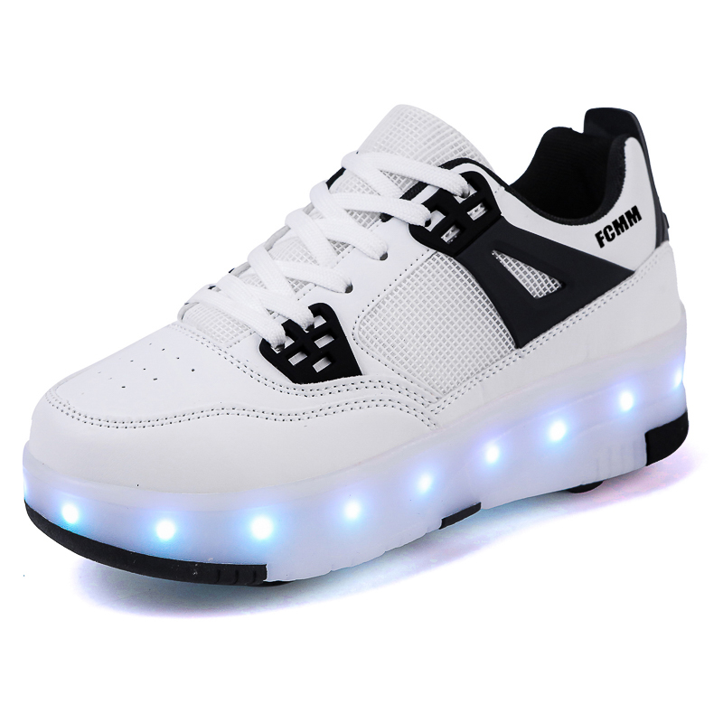 

Дышащие низкие повседневные кроссовки для детей FCMM, белый/черный