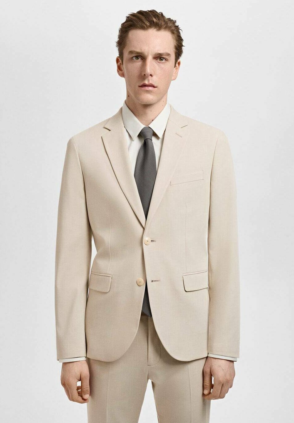 

Куртка PARIS elegante Mango, бежевый