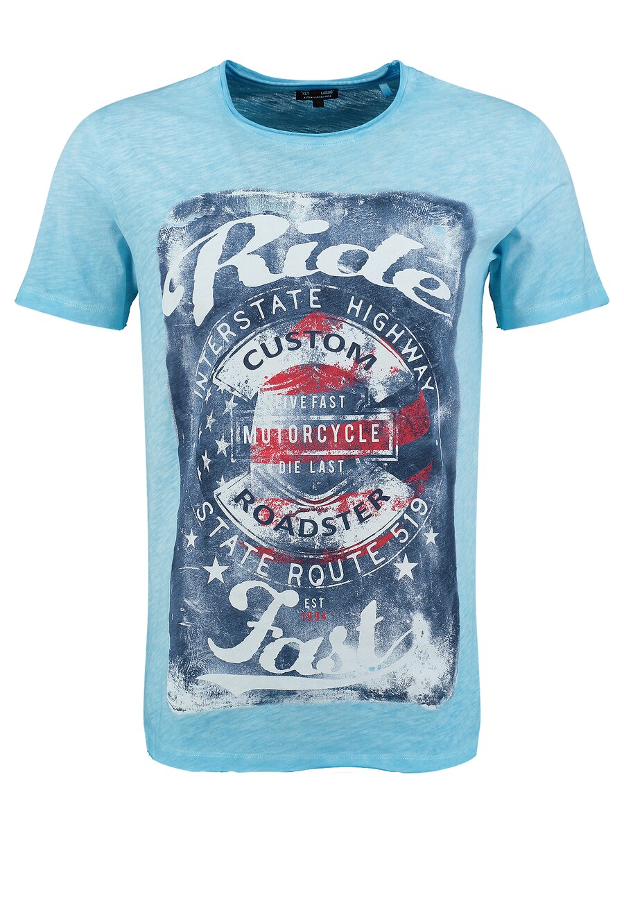 

Рубашка Key Largo Fast, цвет Sky blue/Blue denim