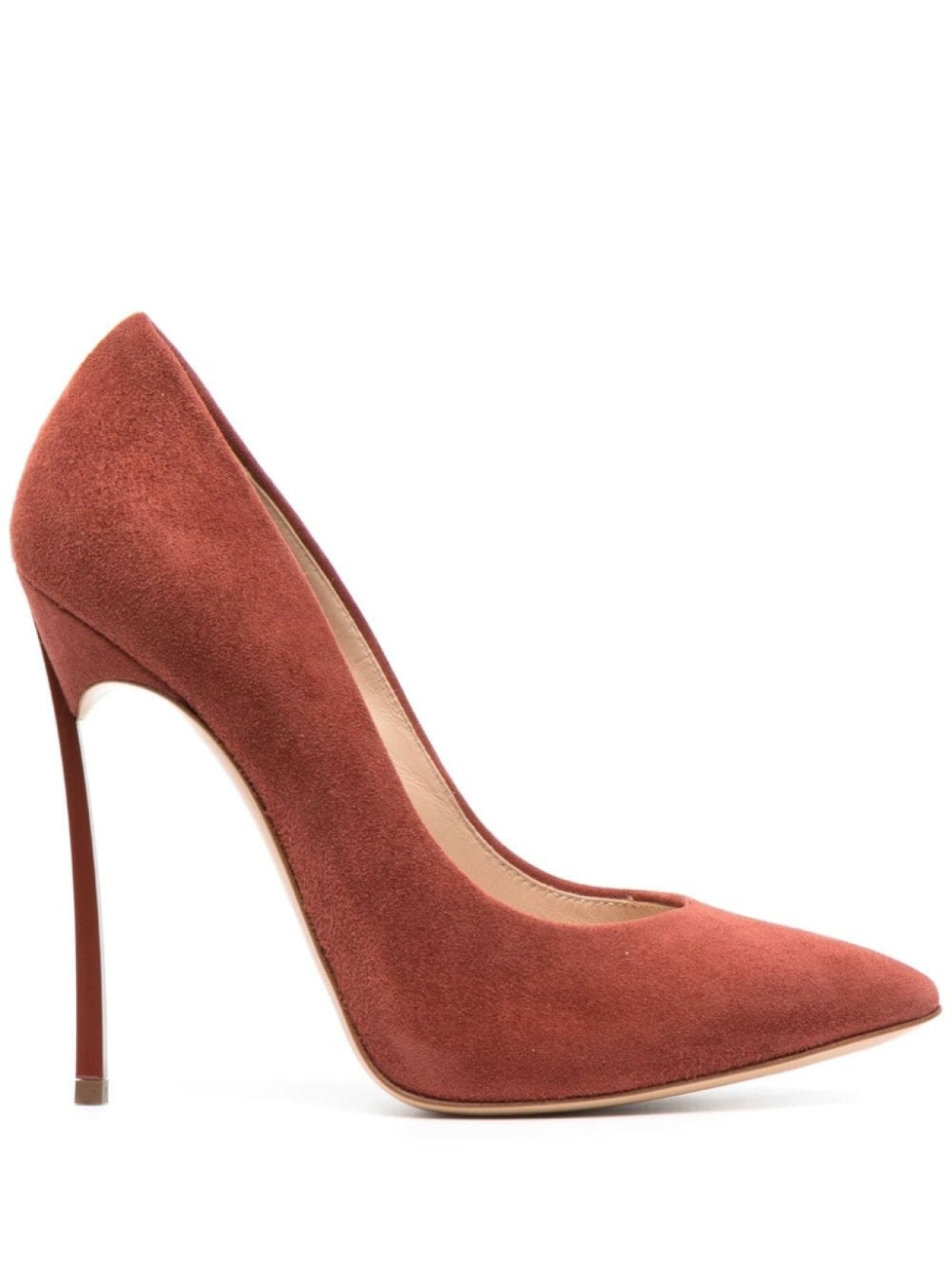 Casadei туфли Blade 120 с заостренным носком, коричневый