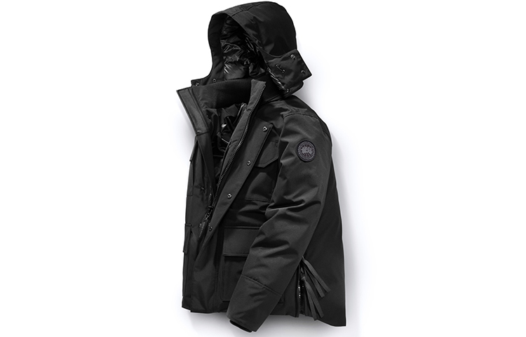 

Мужской пуховик Canada Goose, черный