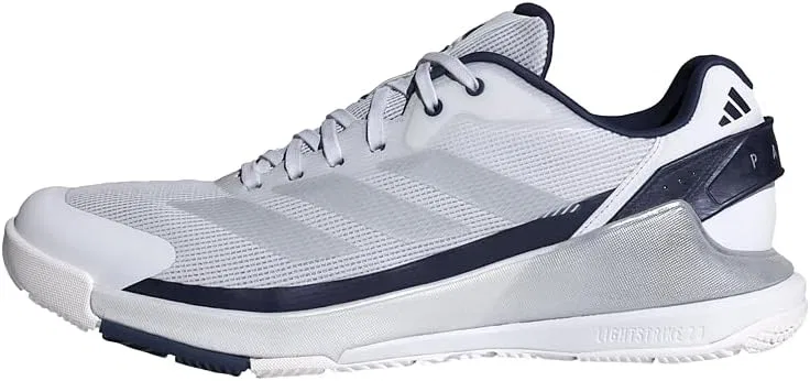 Кроссовки для падела Adidas Crazyquick, белый/темно-синий