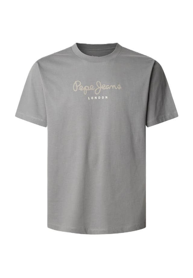 

Хлопковая футболка Pepe Jeans, цвет 949 industrial gr