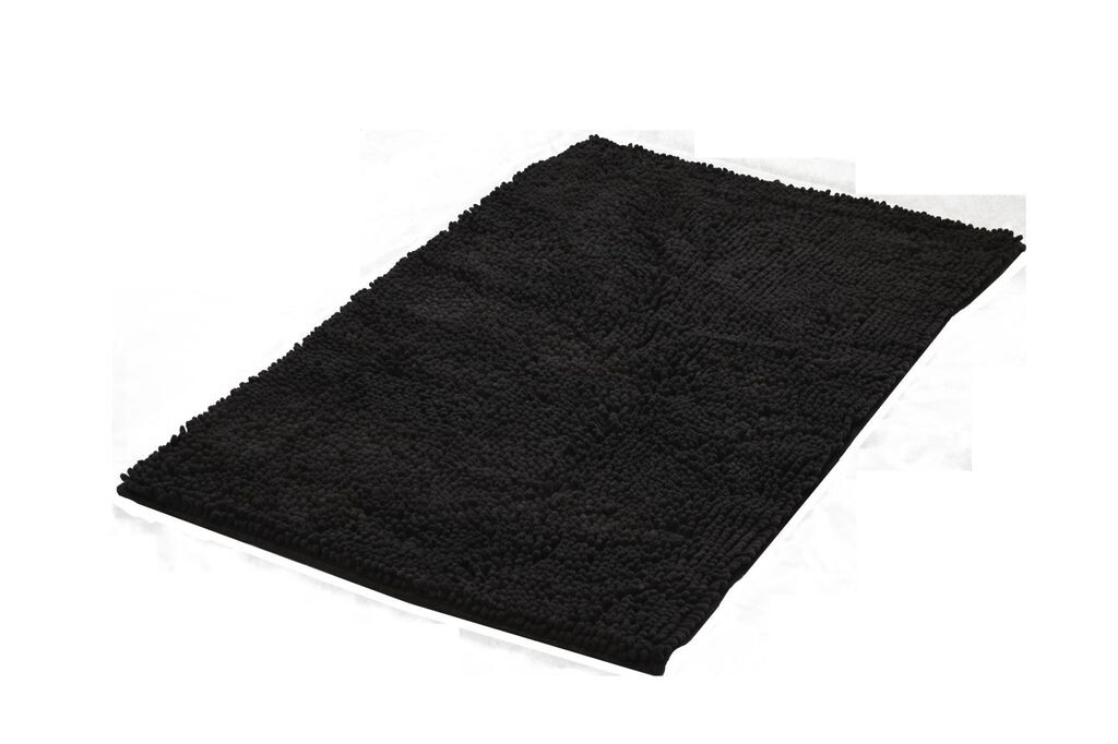 

Коврик для ванной Ridder Soft 55x85 см черный 7052310