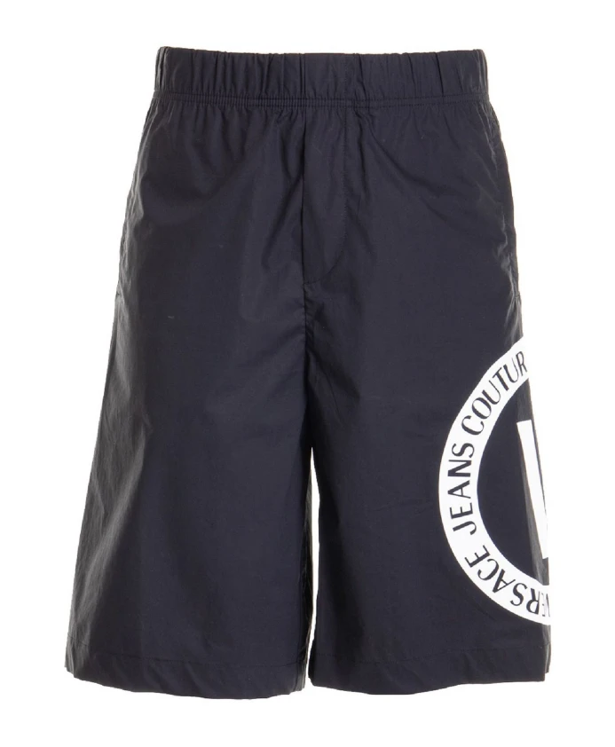 

Черные спортивные шорты 74gad106n0091899 Versace Jeans Couture, черный