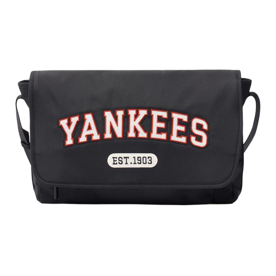 

MLB Нейлоновая наплечная сумка через плечо унисекс черная, Black