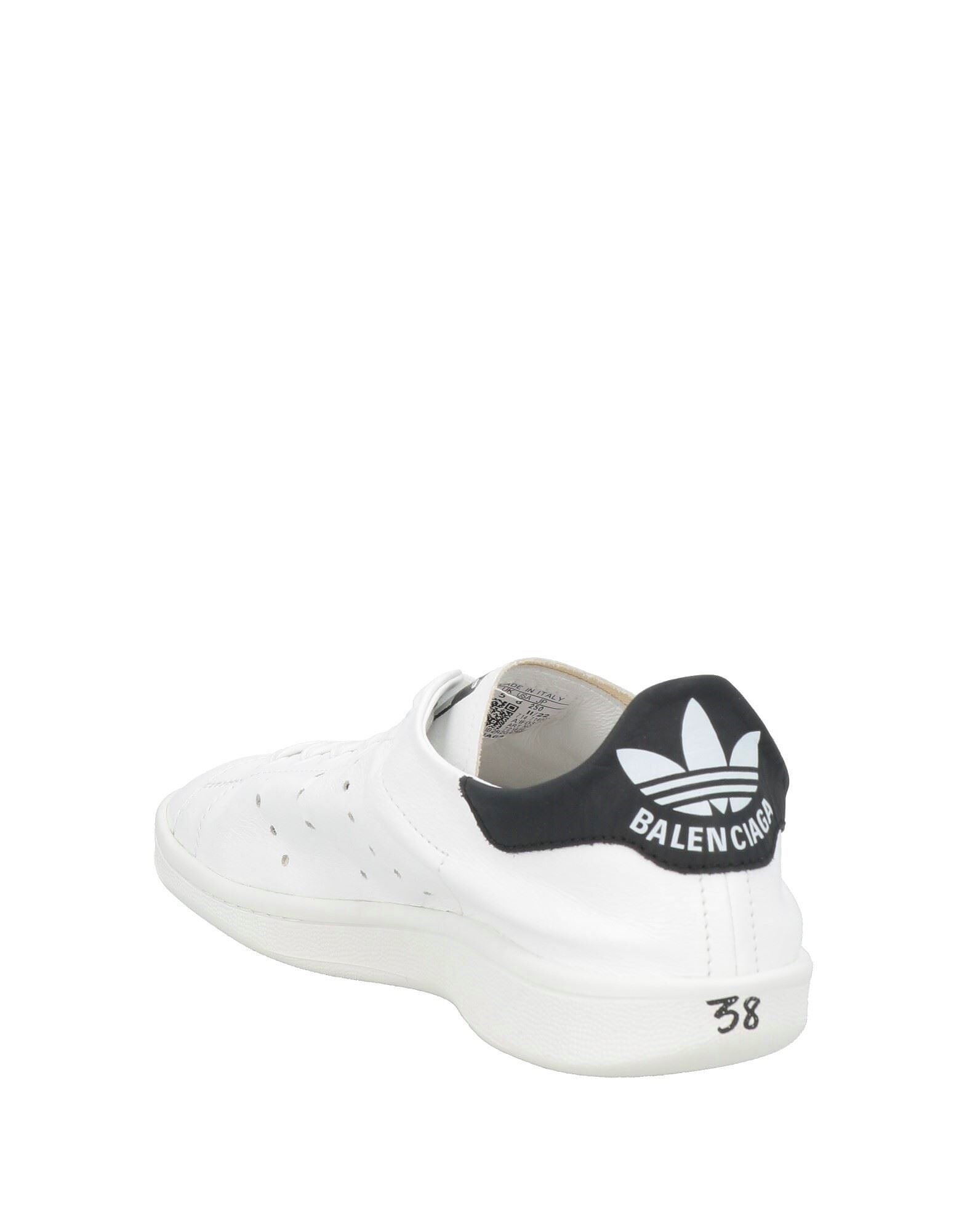 Кроссовки Balenciaga X Adidas Originals, белый — фото 3
