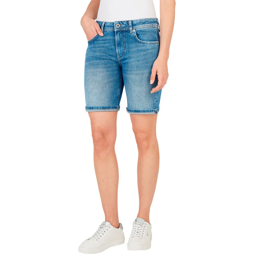 

Шорты Pepe Jeans Fitted Poppy, синий