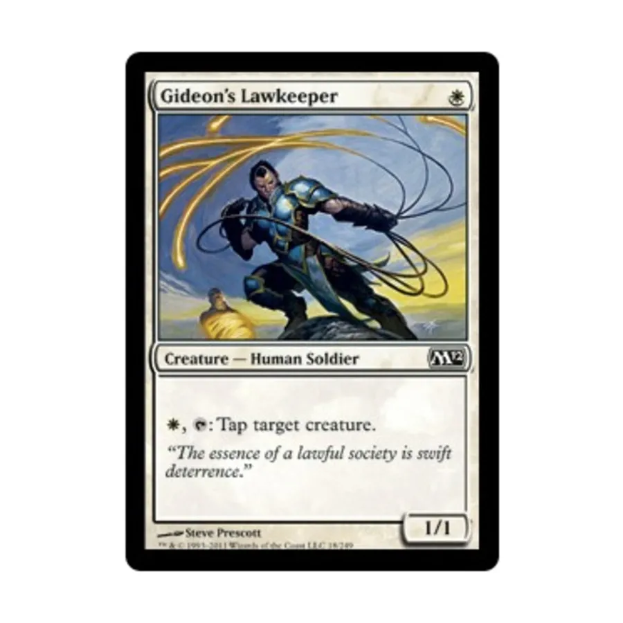 

CCG Законник Гидеона (клавиша), MTG - Magic 2012