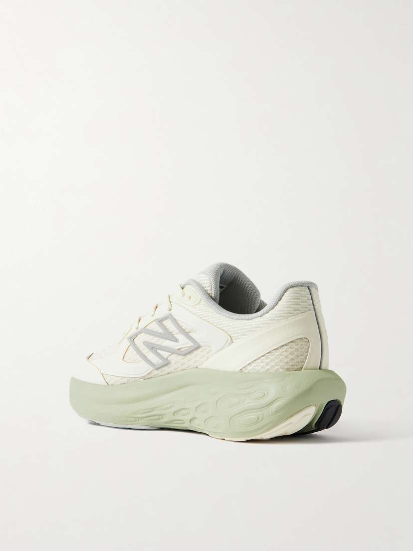 1080 кроссовки с резиновой отделкой из сетки New Balance, бежевый — фото 3