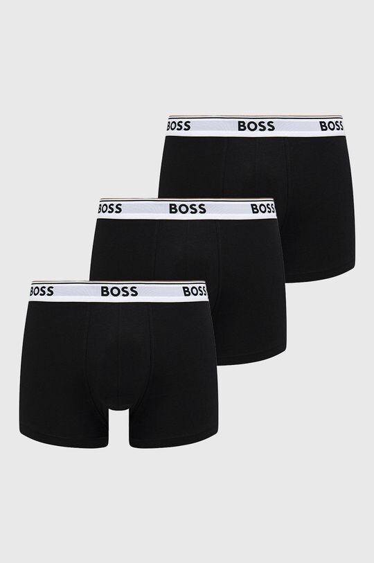 Упаковка боксеров Boss, черный