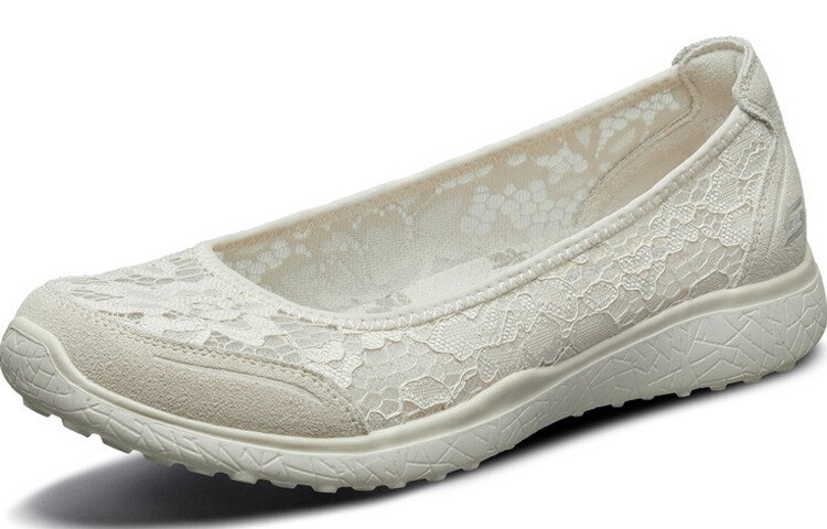 Женская повседневная обувь Женская низкая натуральная Skechers — фото 3
