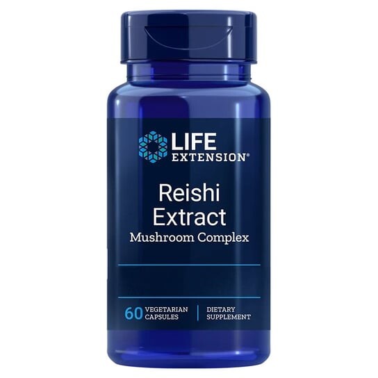 

Грибной комплекс с экстрактом рейши Life Extension, 60 растительных капсул