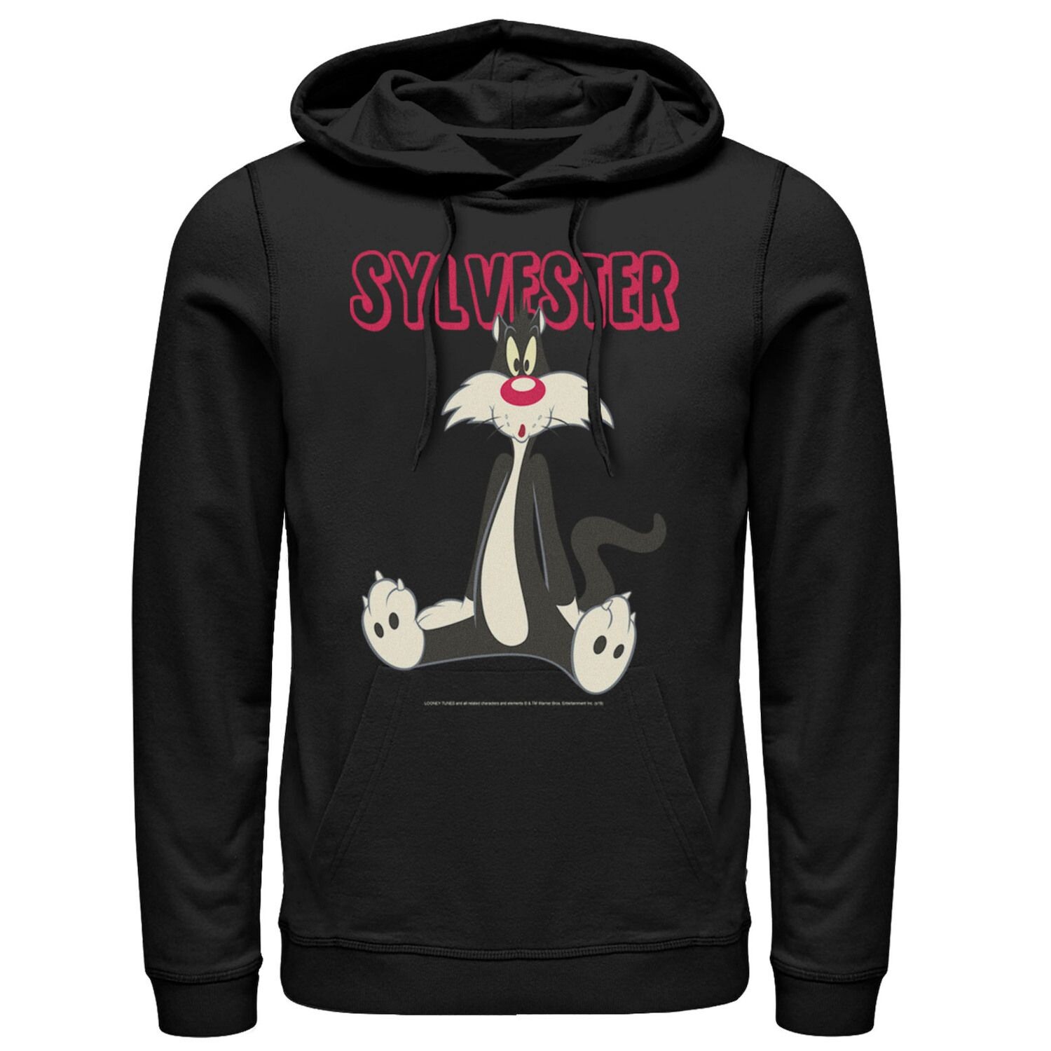 

Мужская толстовка с портретом Looney Tunes Sylvester Licensed Character