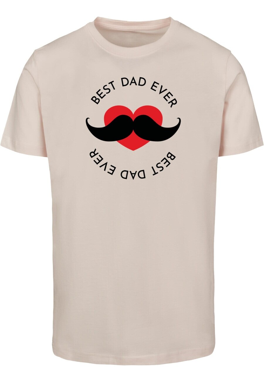 

Футболка Merchcode Fathers Day - Best dad, пастельно-розовый