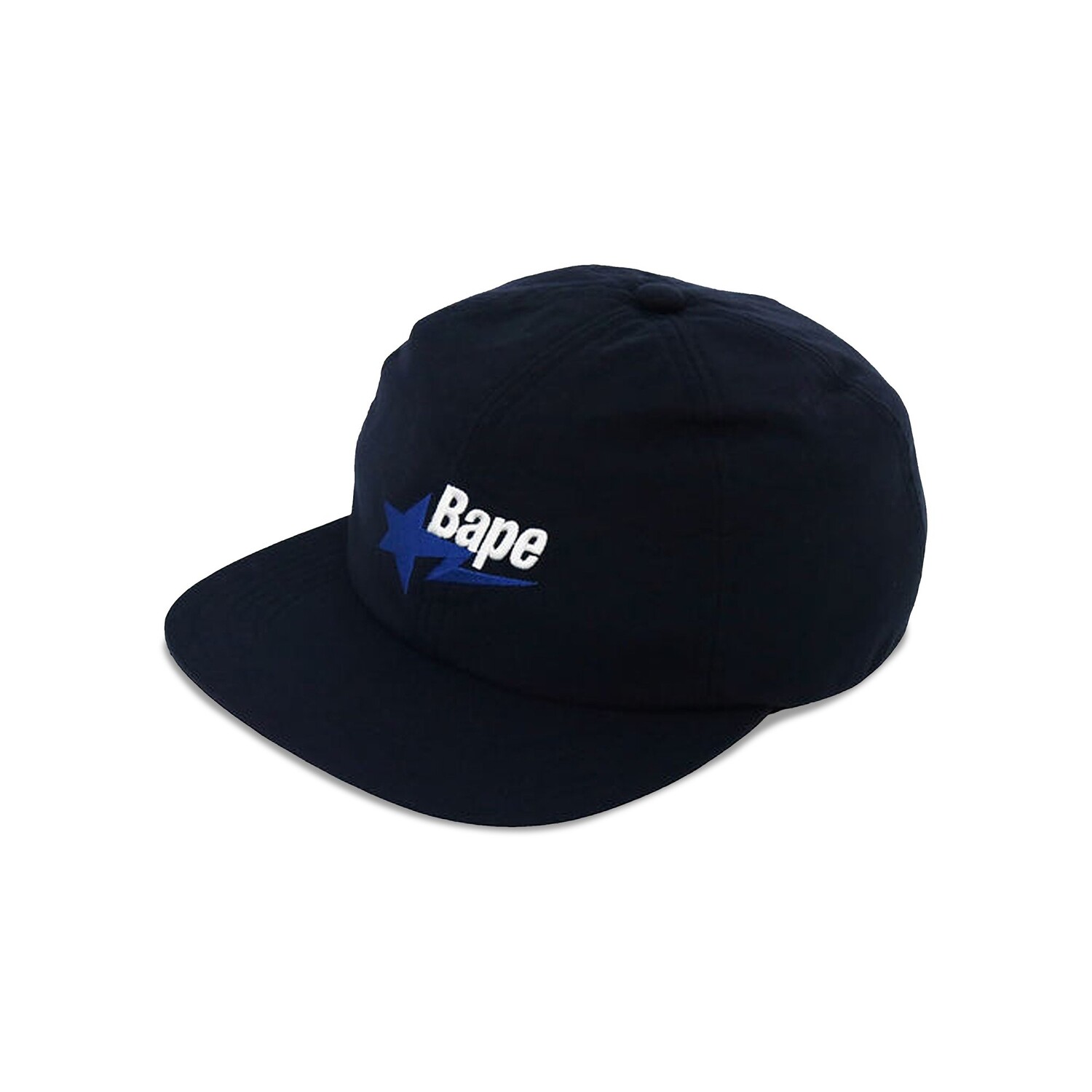 

Нейлоновая кепка с логотипом BAPE Sta, темно-синяя