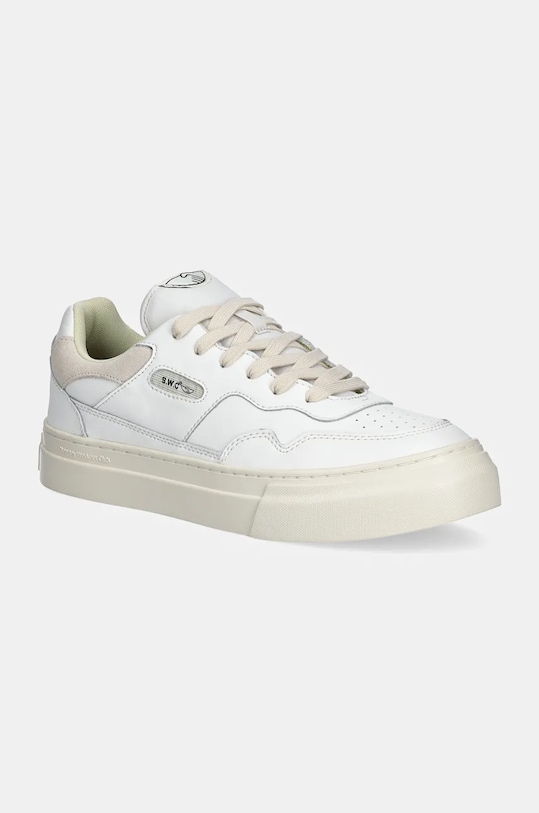 

Кожаные кроссовки Pearl Leather Stepney Workers Club, белый