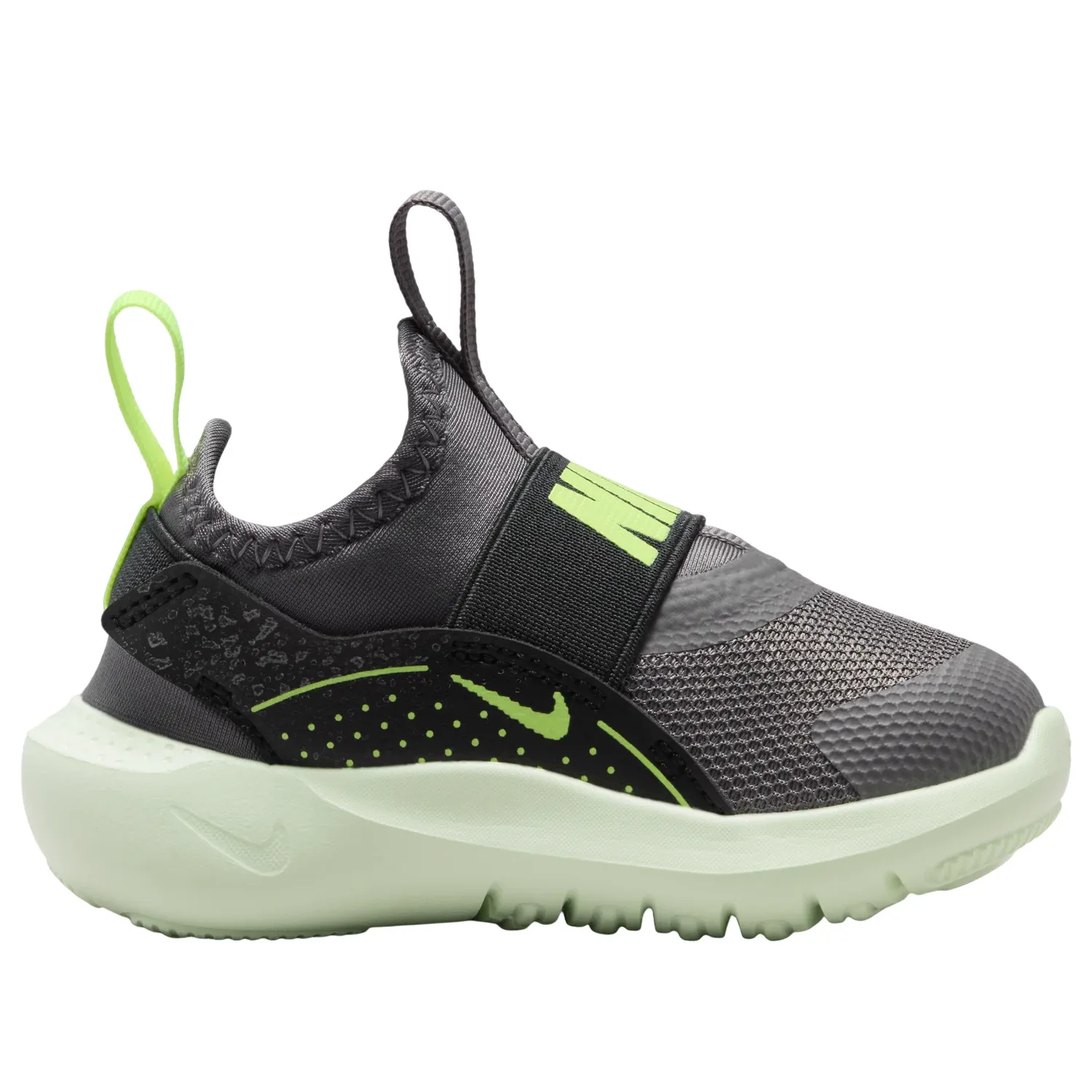 (TD) Кроссовки Nike Flex Runner 4 'Pencil Point Black Volt' — фото 2