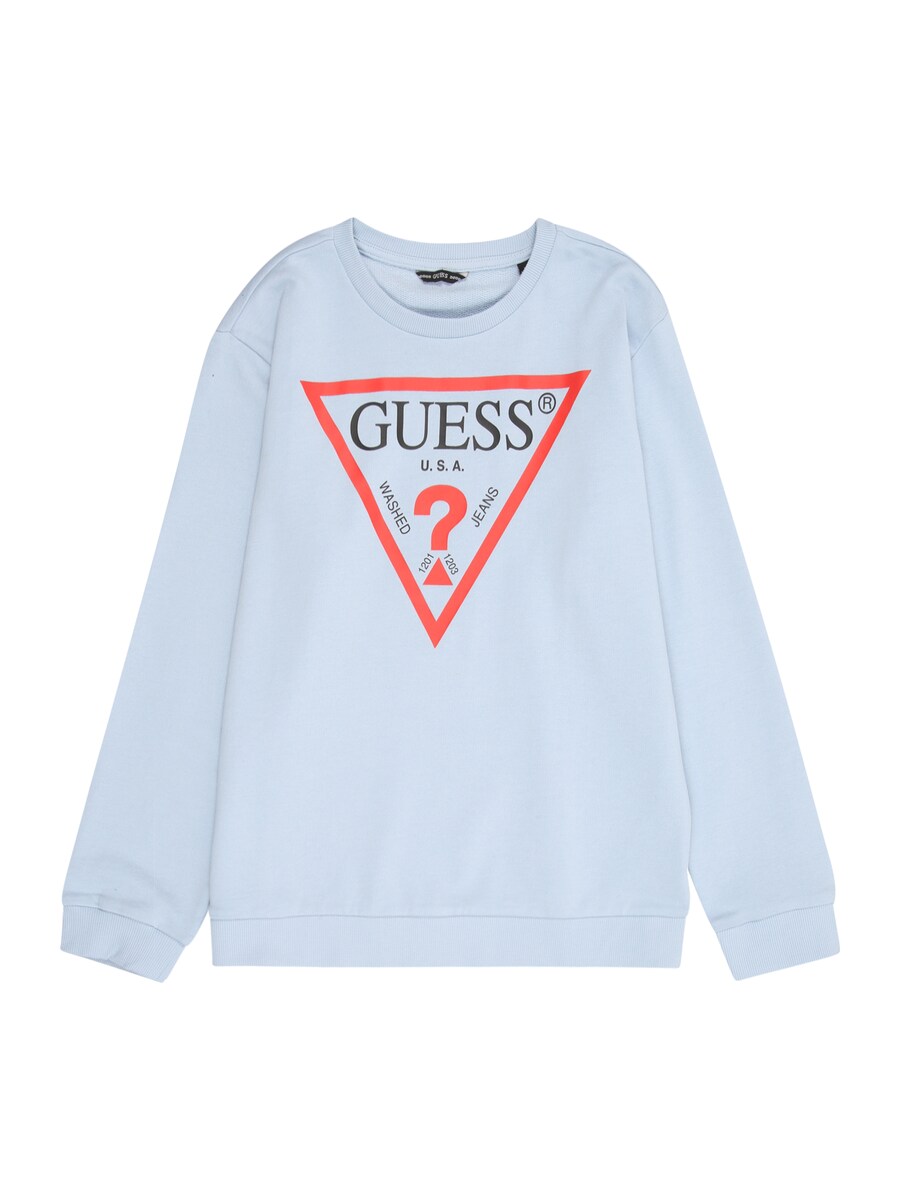 

Толстовка GUESS, небесно-синий