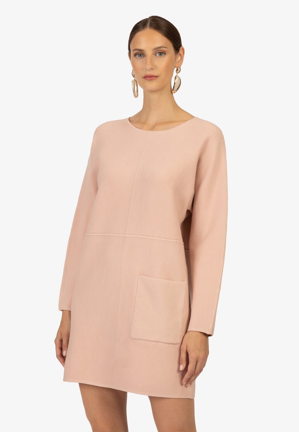 

Трикотажное платье Kraimod, цвет rosa