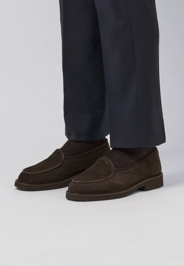 Слипоны валенсия Fred Martin Collection, Testa Brown Suede