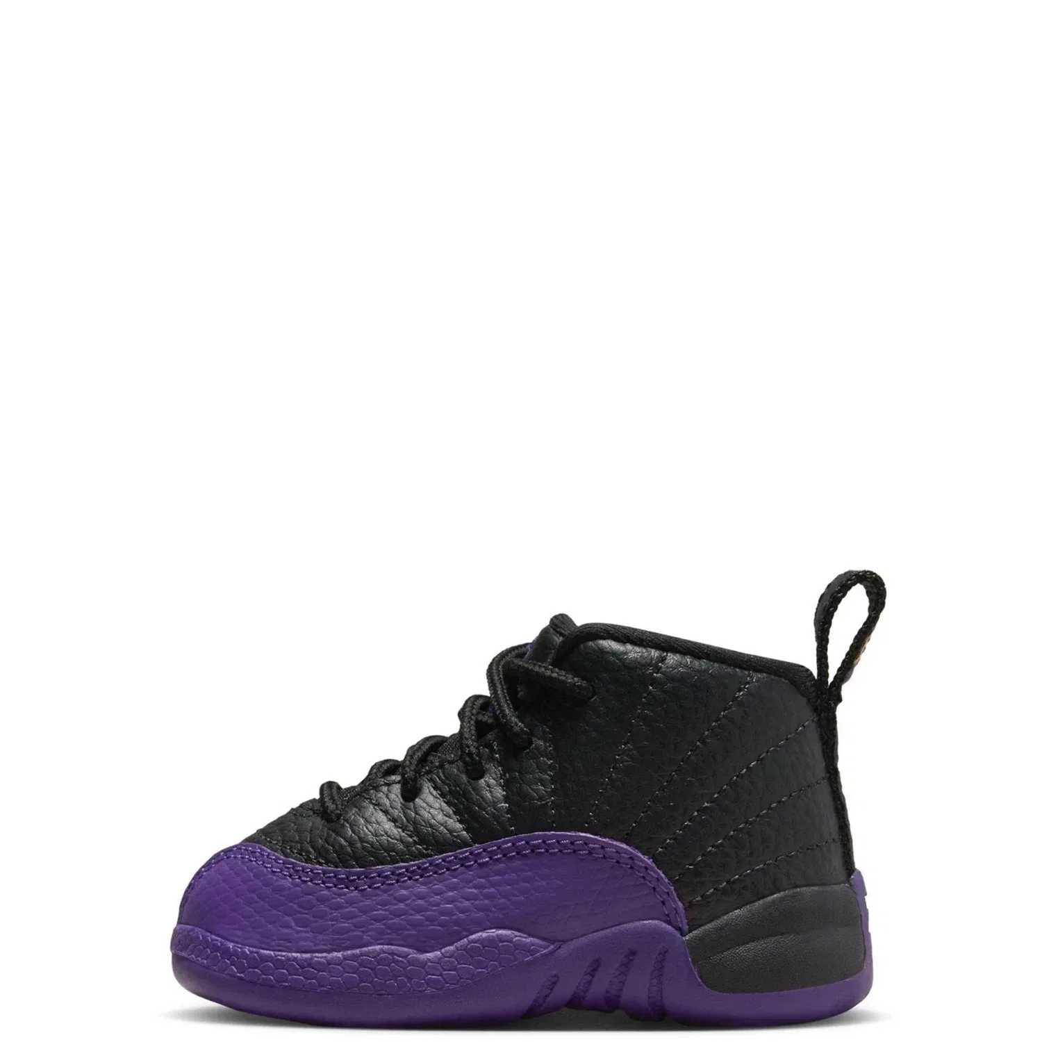 Кроссовки Air Jordan Retro 850000-057, черные с фиолетовыми вставками, HTAT101 — фото 3