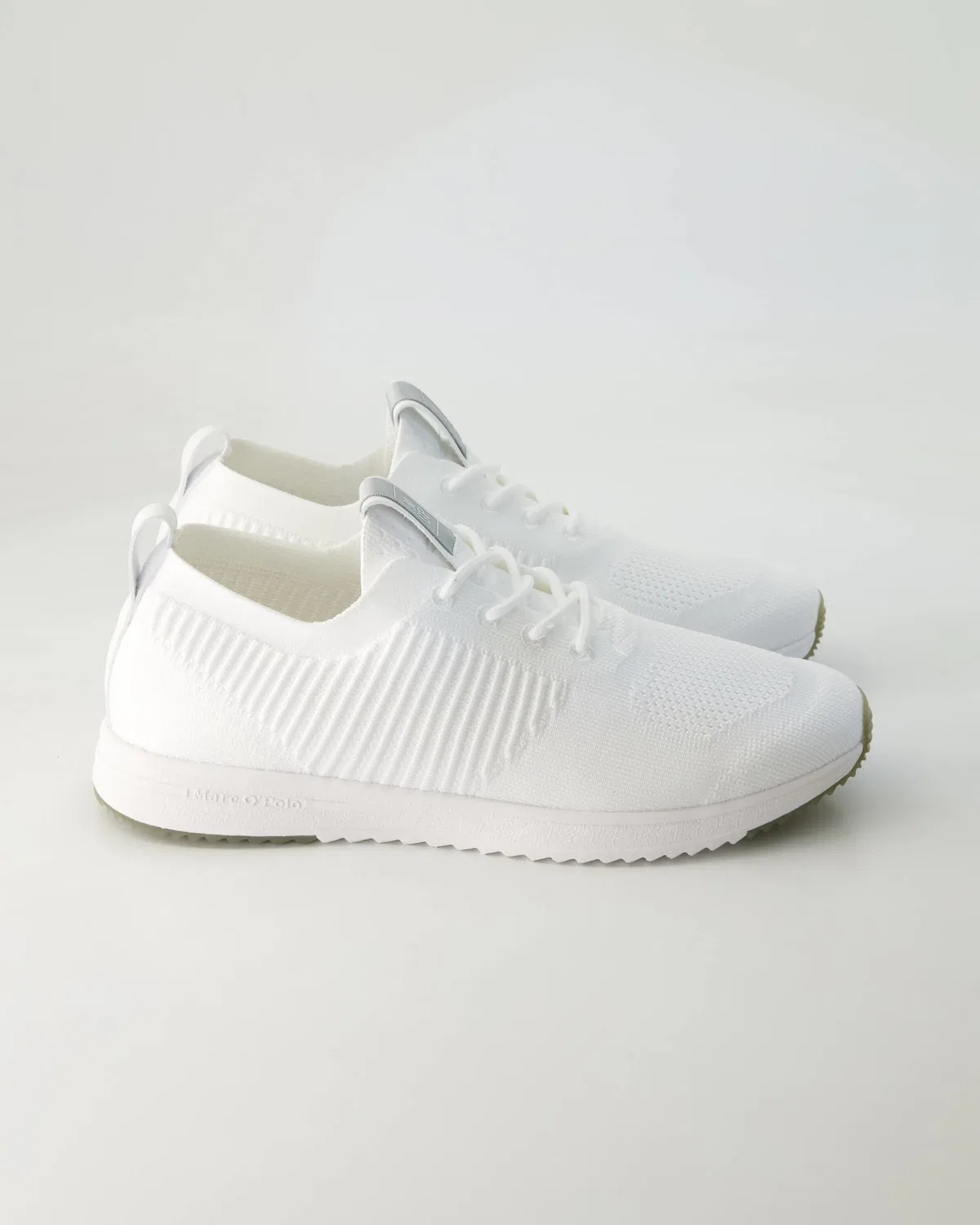 Кроссовки низкие текстильные Marc O'Polo Shoes, белый — фото 2