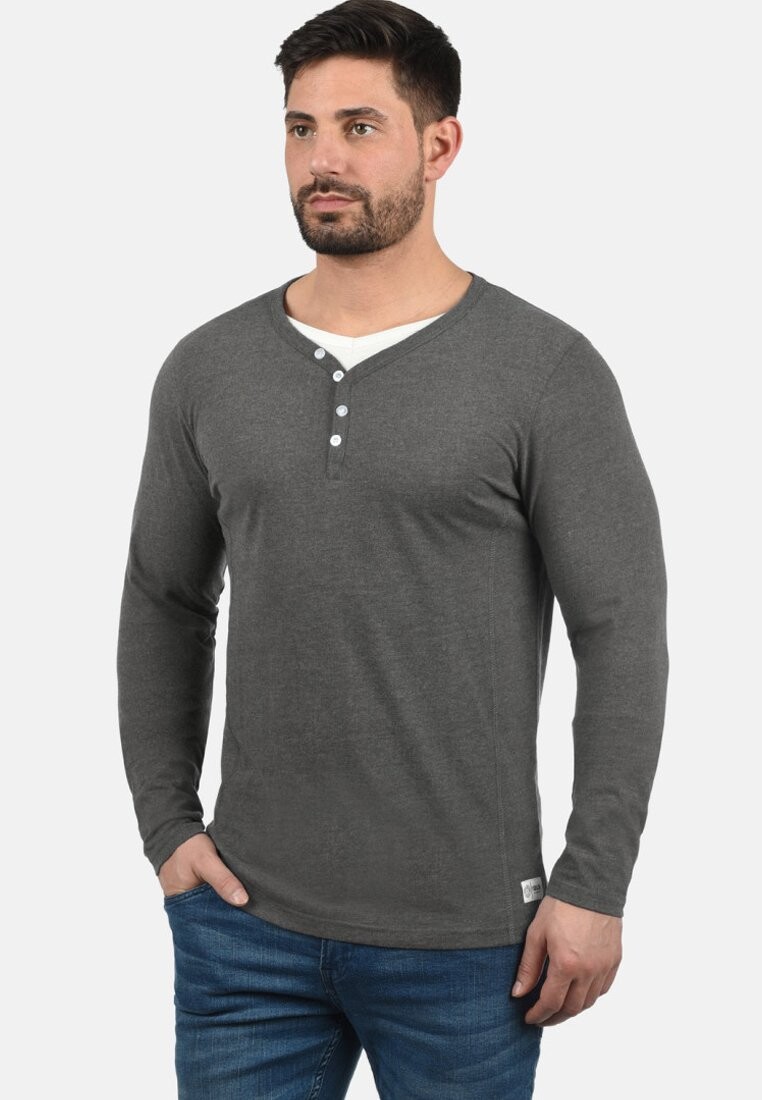 

Рубашка с длинным рукавом DORIANO Solid, цвет grey