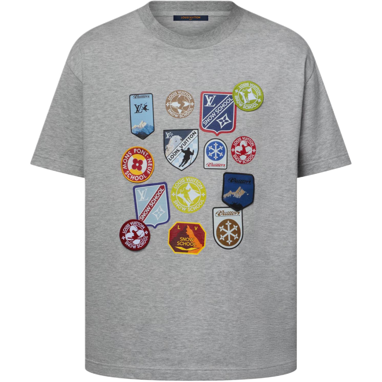 

Футболка SS26 мужская LOUIS VUITTON, серый
