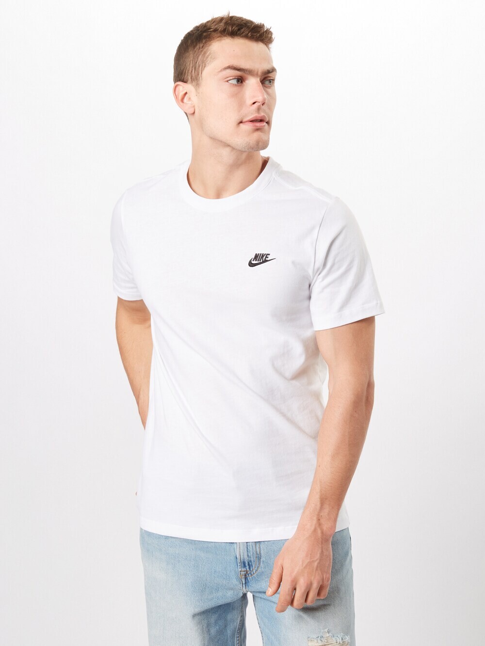Футболка стандартного кроя Nike Sportswear Club, белый — фото 2