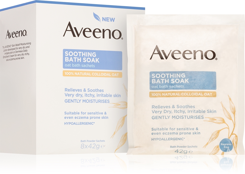 

Успокаивающий порошок для замачивания ванн Aveeno, 8× 42 гр
