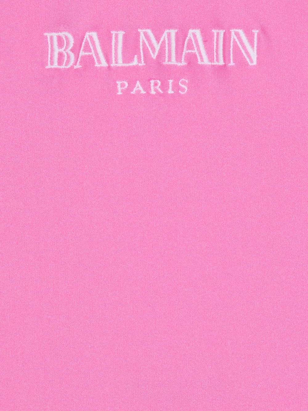 Купальник на тонких бретелях Balmain Kids, розовый — фото 3