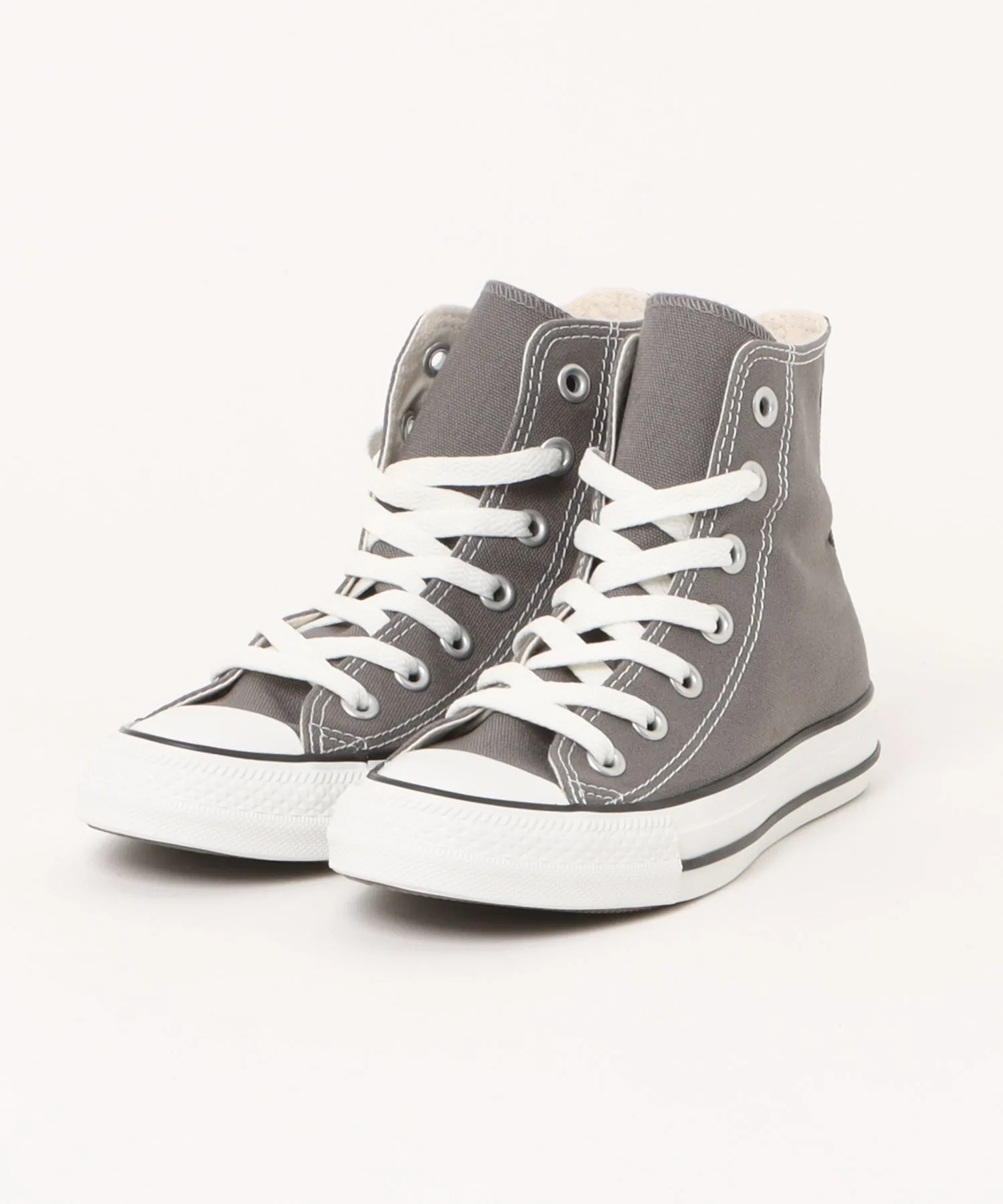 Мужские кеды высокие из хлопка Converse All Star HI CHARCOAL серые