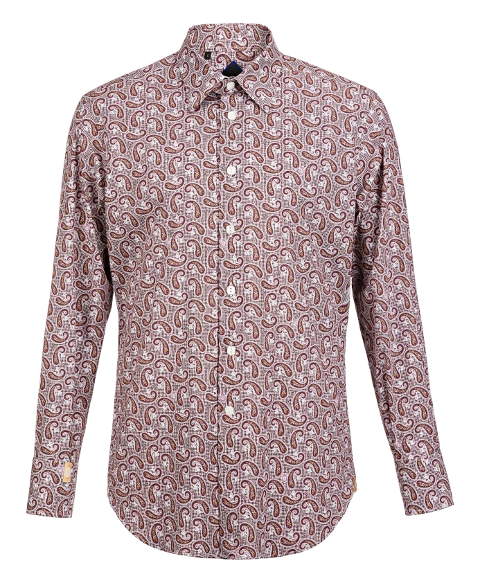 

Рубашка серебристого цвета Billionaire, мультиколор